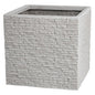 Stone Square Slate Effect Planter (30cm)