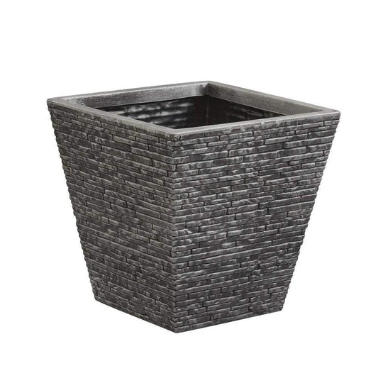 Pewter Slate Effect Planter (33cm)