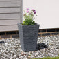 Ash Slate Effect Tall Planter (45cm)