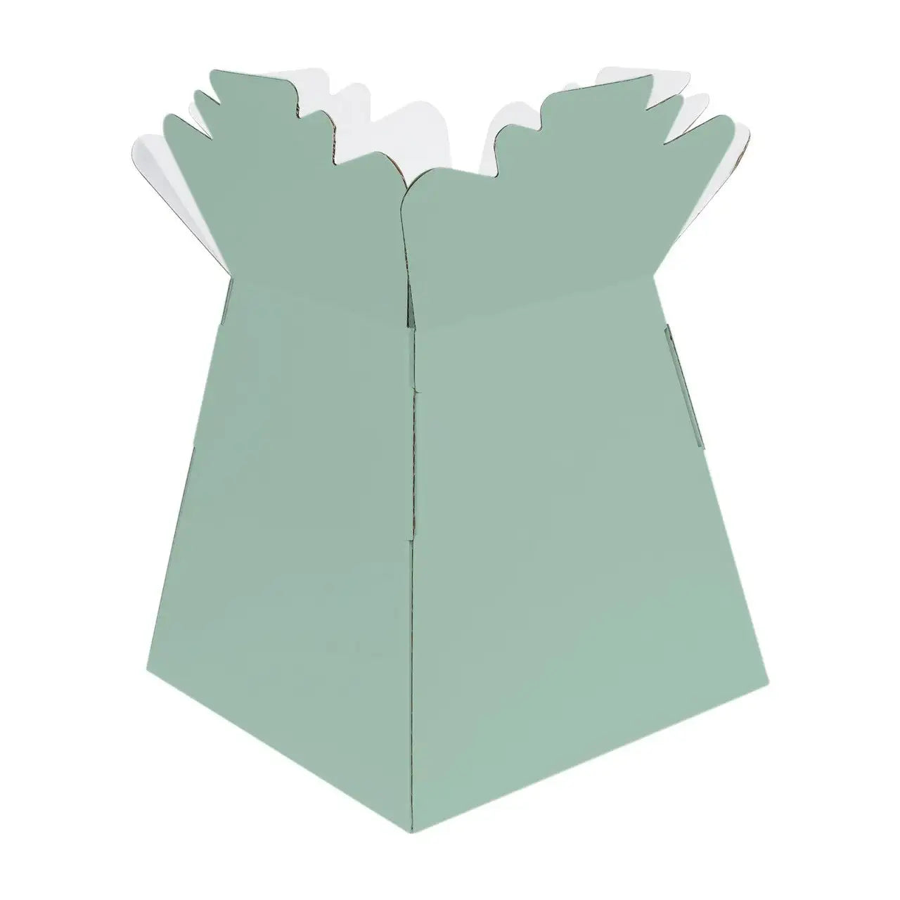 Pearlised Willow Green Living Vase (Pack of 30)