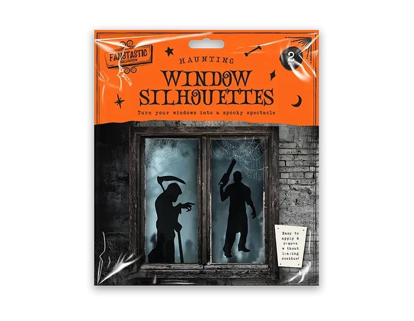 Spooky Window Silhouette