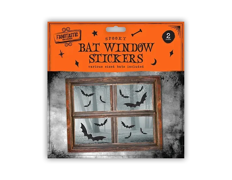 Bat Window Stickers (Pack of 2)