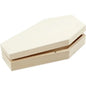 Wooden Coffin with Magnetic Lock