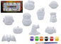Paint Your Own Halloween Decorations (10 Pack)