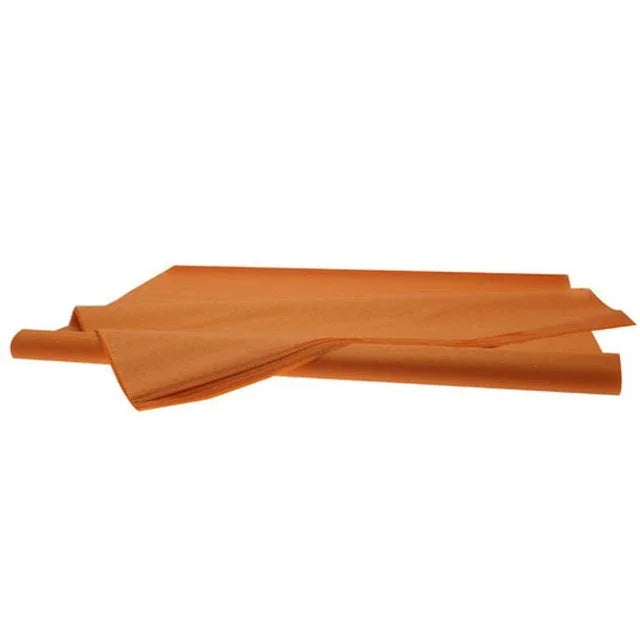 Orange Tissue Paper (100 Sheets)