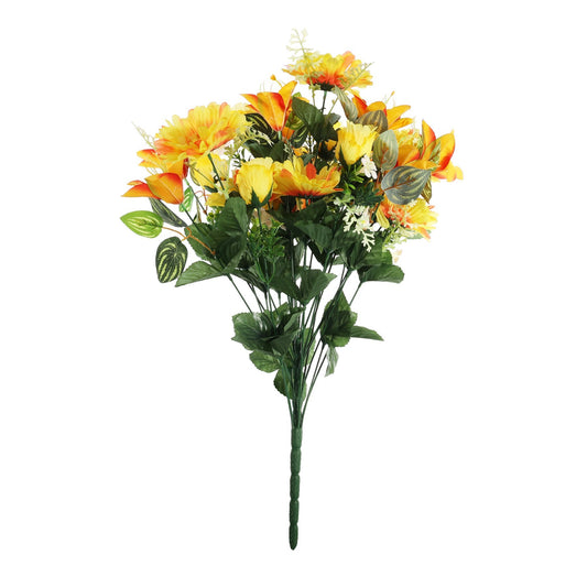 Discover the Pembroke Yellow Gerbera Mixed Bush at Bristow Direct