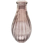 Grey Vintage Fluted Bud Vase (14cm)