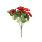 Essentials Red Geranium Bush - 7 Stems (30cm)