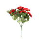 Essentials Red Geranium Bush - 7 Stems (30cm)