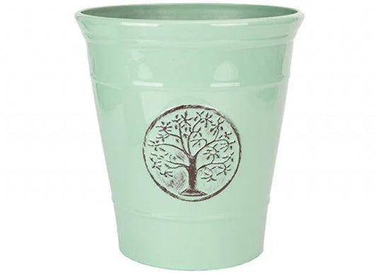 Pale Green Deluxe Plastic Planter (40cm)
