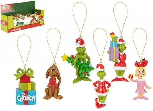 GrInch Tree Decorations (Assorted Designs)
