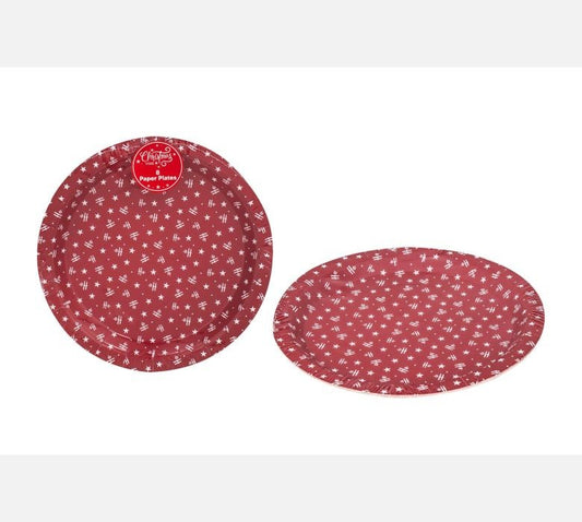 Ho Ho Ho Paper Plates (Pack of 8)