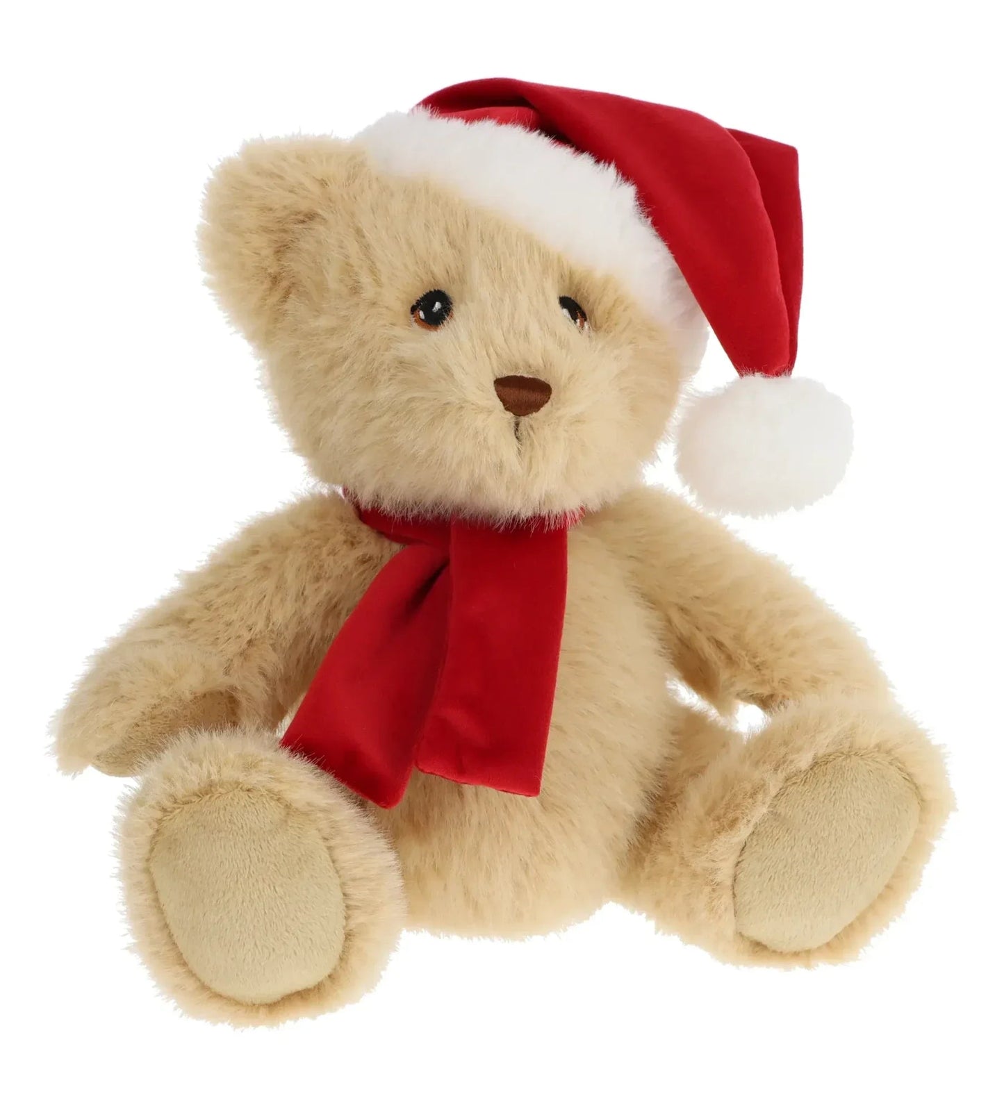 Keeleco Christmas Bear with Hat &amp; Scarf (20cm)