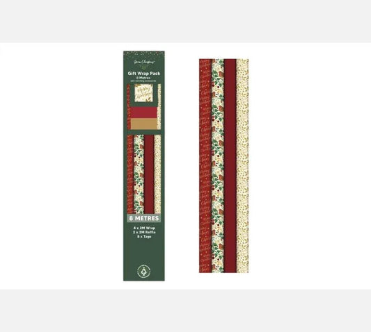 Robin Gift Wrap Pack (8m)