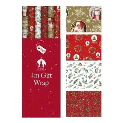 Traditional Christmas Gift Wrap (4m)