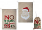 Luxury Jute Santa Sack