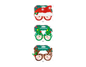 Red Christmas Novelty Glasses