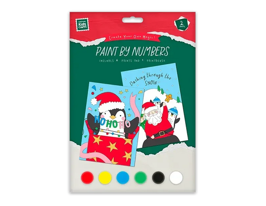 Christmas Paint by Numbers (Pack of 2)
