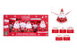 6 Santa Novelty Crackers