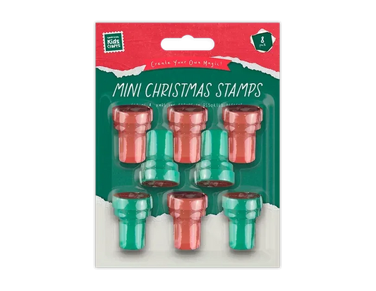 Mini Christmas Stamps (Pack of 8)