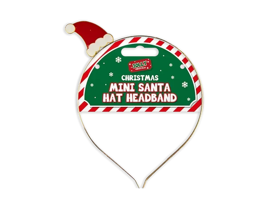 Mini Santa Hat Headband