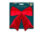 Red Velvet Bow Decoration (32cm)