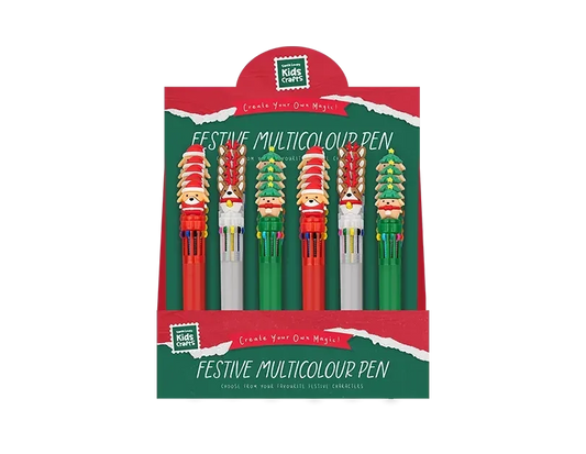 Festive Multi-Colour Pen