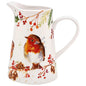 Winter Robins Jug
