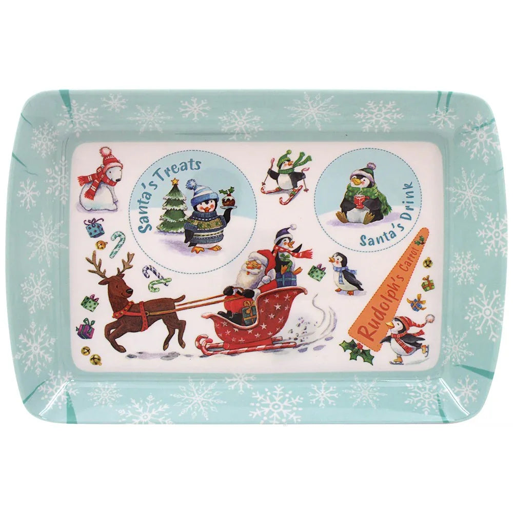 Winter Wonderland Santa Treat Tray