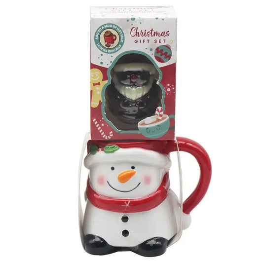 Snowman Mug and Chocolate Bomb