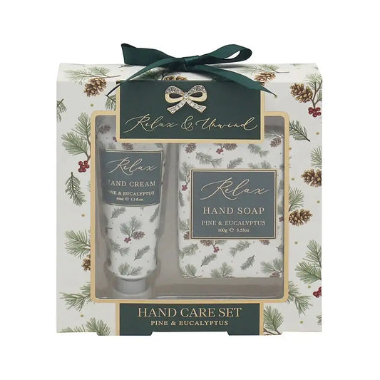 Pine and Eucalyptus Hand Care Set