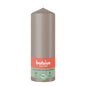 Bolsius Light Taupe Essentials Pillar Candle (200mm)