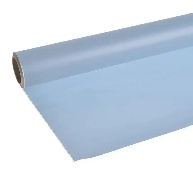 Light blue wrapping paper roll for gift wrapping and home décor crafts