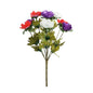 Essential Purple/Red/Cream Anemone Bunch (9 Heads)