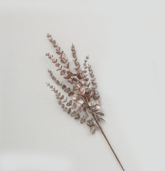 Glitter Eucalyptus Spray Rose (76cm)