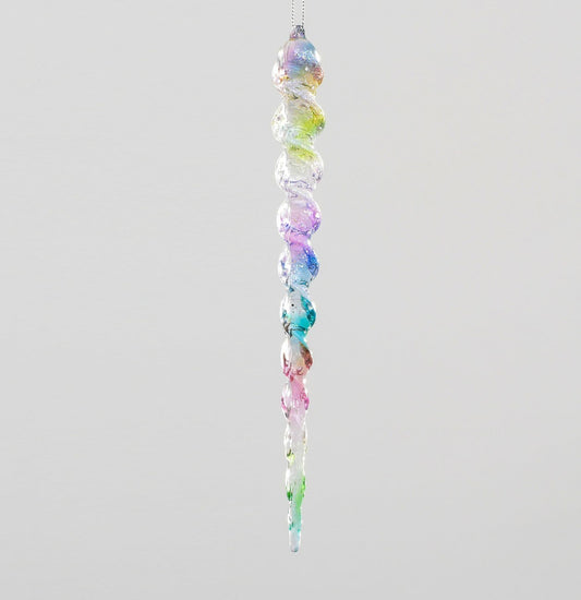 Discover the Multi Coloured Icicle Hanging Decoration (22cm) at Bristow Direct