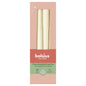 Bolsius Soft Pearl Essentials Tapered Candle (Box 4)