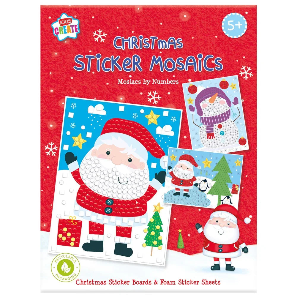 Christmas Sticker Mosaic Set