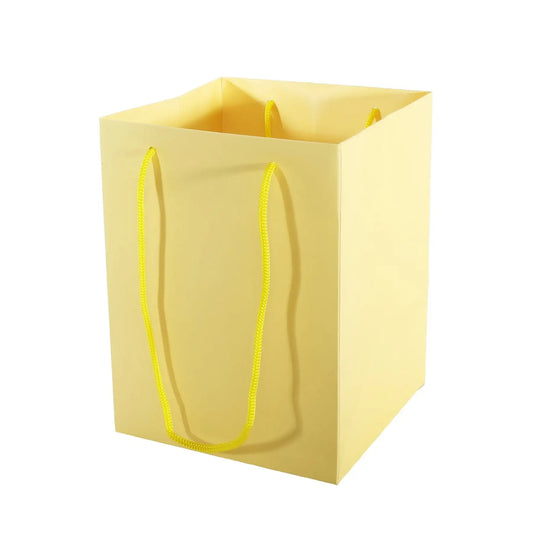 Pearlised Cream Hand Tie Bag