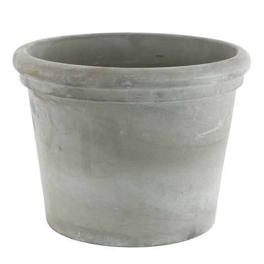 Grey Clay Plant Pot