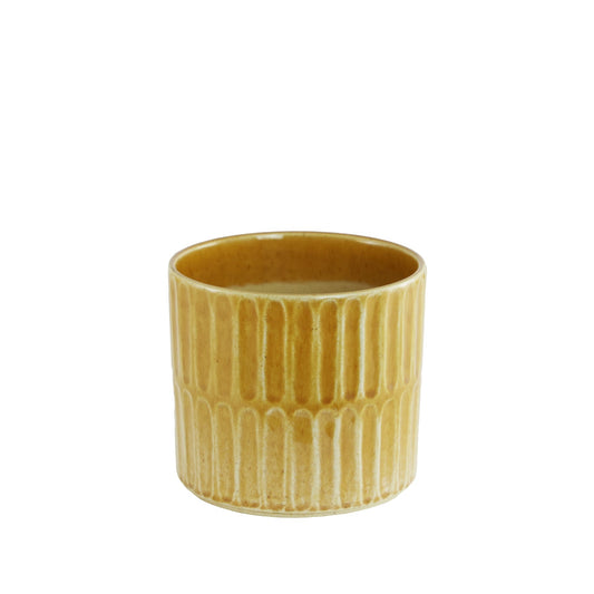 Discover the Orange Embossed Pot (11.5cm) at Bristow Direct