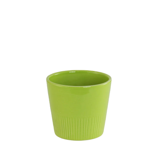 Discover the Lime Green Ceramic Pot (10cm) at Bristow Direct