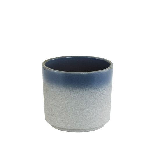 Discover the Grey Navy Ceramic Plant Pot (10cm) at Bristow Direct