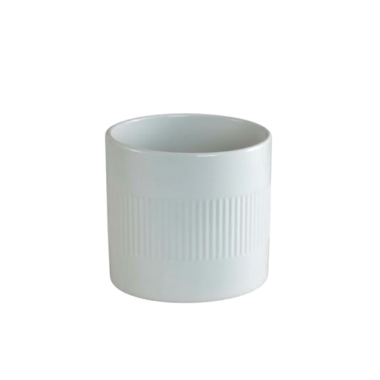 Discover the White Melany Ceramic Pot (12cm) at Bristow Direct