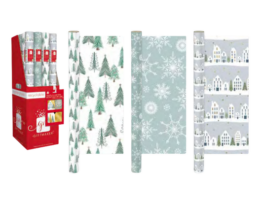 Nordic Noel Christmas Wrap (4m)