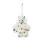 Discover the Felt Yeti with String Lights Hanging Decoration (14cm) at Bristow Direct