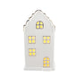 Discover the White Christmas Ceramic House Ornament (15cm) at Bristow Direct