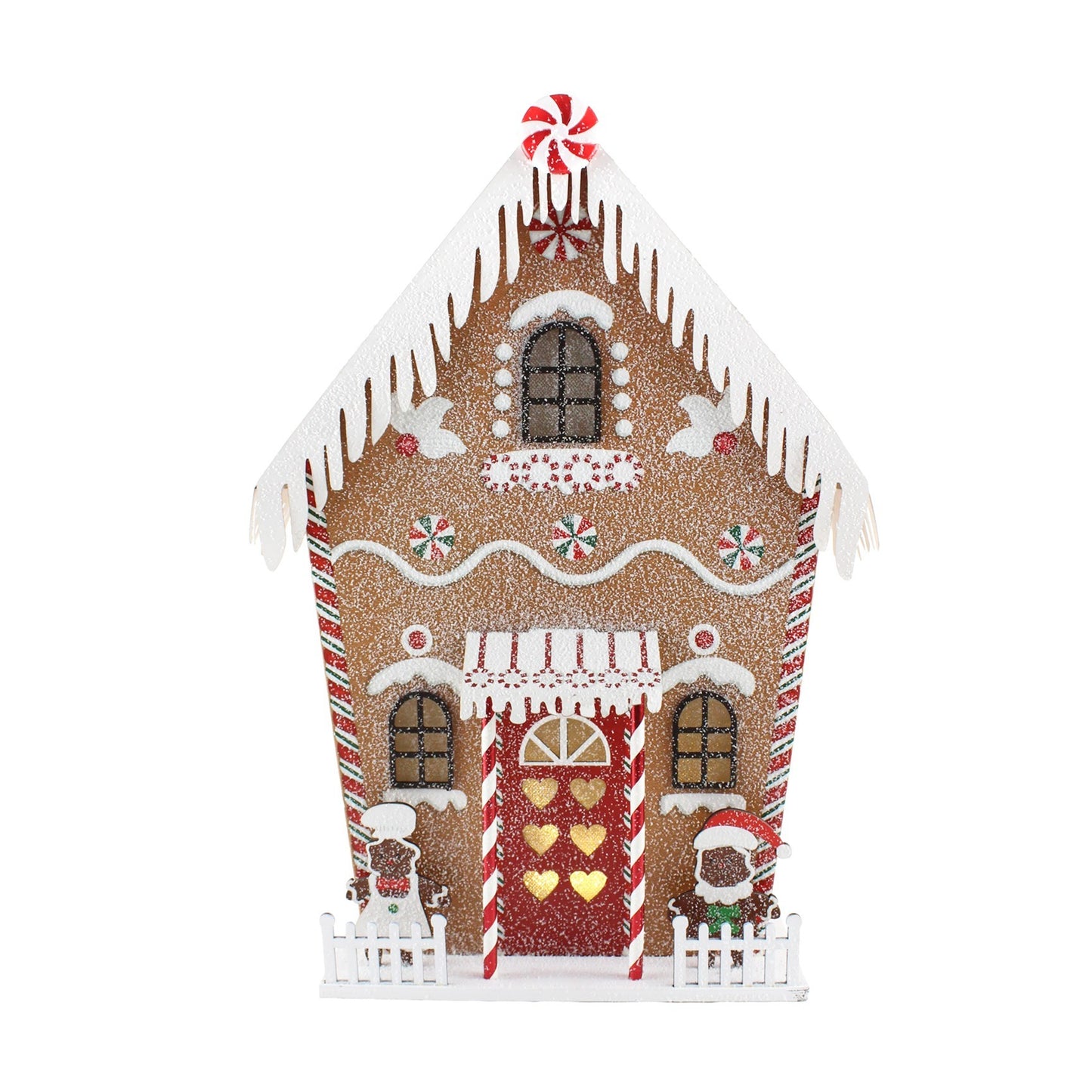 Discover the Gingerbread House with Candy Detail Ornament (39cm) at Bristow Direct