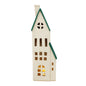 Discover the LED Tall Stoneware House Ornament (H29cm) at Bristow Direct