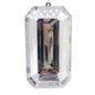 Discover the Silver Diamond Gem Rectangle Hanging Ornament (24cm) at Bristow Direct